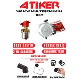 ATİKER 140 KW MUHTEŞEM 2 Lİ SET REGÜLATÖR BEYİN 2025 ÜRETİM (HEDİYELİ)