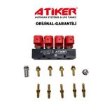 ATİKER 4 SİLİNDİR ENJEKTÖR 3 ohm 12.2024 ÜRETİM TARİHLİ