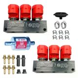 Atiker Atiker Akl Uyumlu 6 Silindir Enjektör Takımı 3 Ohm