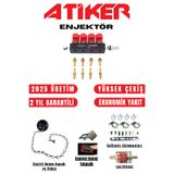 ATİKER Enjektör 4 Silindir 3 Ohm Toptan Otogaz