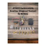 Atiker Karbüratörlü Düğme Anahtar Tesisat İle Birlikte