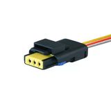 Atiker Renault 20 Cm K4m, K9k Eksantrik Mil Kaptör Soketi 3 Pin Kablolu