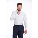Atilla Özer Advante Büyük Beden Uzun Kol Klasik Erkek GÖMLEK-7210 - Beyaz - 4XL