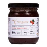 Atiye Laçin Çilek Marmelatı 220 gr Şekersiz (%100 Doğal ,%80 Meyve ,Katkı Maddesi ,Renklendirici ve Koruyucu İçermez.)