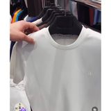 Atk Giyim Atkgiyim Erkek Slim Fit Yuvarlak Yaka Interlok Pamuklu Tişört - Yeni Sezon 5 Renk Oysho Kumaş Tülermez - Beyaz - XL