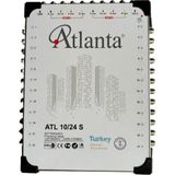 Atlanta 10/24 10X24 Santral Merkezi Sistem Multiswitch (Sonlu) + Adaptör