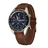 Atlanta Fitness Takip Cihazı, Eller Serbest Cihazı, Nabız Kan Basıncı Uyku Adımları, Renkli Ekran Akıllı Saat Bileklik Saati - 9709 (Kahveren