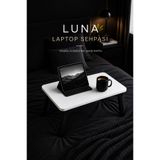 Atlanta Home Luna Katlanır Laptop Sehpası Yatak ve Koltuk Sehpası Seyyar Kahvaltı Masası