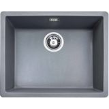 Atlante Granit Eviye Tek Gözlü Alttan Yapışma 55*45,5 (Antrasit)