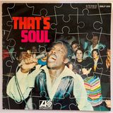 Atlantic That's Soul Lp Plak (Orjnal 1967 Dönem Baskı)