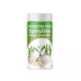 Atlantik Balık Yemi Spirulina Garlic Granulat 100 Ml Kutu Yem - Sarımsaklı Balık Yemi
