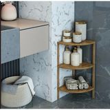 Atlantik Çam 3 Katlı Çok Amaçlı Mutfak & Salon Rafı - Organizer Ünite 65Cm