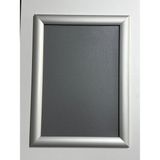 Atlantik Mobilya A4 (21X30) Gri Alüminyum Çerçeve Açılır Kapanır Gönye Köşe 25MM (10 Adet) - ABC123