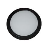Atlantis 24w Sıva Üstü Panel Led Beyaz Yuvarlak Çap 23 Cm Soğutuculu 1920 Lm 220v Siyah Beyaz - Siyah