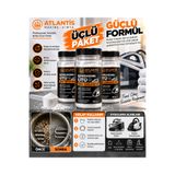 Atlantis Makine Kimya Temizlik Kazanlı Ütü ve Buhar Makinesi Kireç Temizleyici | Çözücü Toz - 150 Gr - 3'lü Paket
