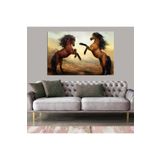 Atlar 60x90 Kanvas Tablo