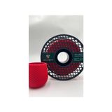 Atlas 3 Boyut Valment Premium 1.75 1 kg Kırmızı Pla Siyah Filament