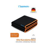 Atlas 50x100Cm Premium Mikrofiber Araba Kurulama Bezi – Maxi Boy Ultra Emici Oto Kurulama Havlusu