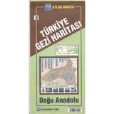 Atlas Akademik Yayıncılık Türkiye Gezi Haritası Doğu Anadolu