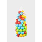 ATLAS BABY&CHILD Atlas Baby&chıld Renkli Oyun Havuzu Topları 100'LÜ Set 6 cm Çocuk Güvenli Eğlenceli Plastik Toplar