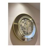 Atlas-bronz Ayna Duvar Saati 80cm