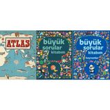Atlas - Büyük Sorular Kitabım - Büyük Sorular Kitabım Hayvanlar - 3 Kitap