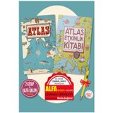 Atlas (Ciltli) + Atlas Etkinlik Kitabı (Aleksandra Mizielinska & D. Mizielinski) 2'Li Set + Kalem