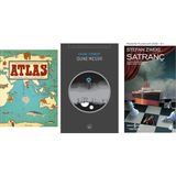 Atlas (Ciltli): Kıtalar, Denizler ve Kültürler Arası Yolculu... +2 Kitap - Hayır