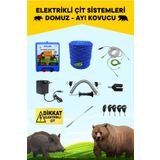 Atlas Elektrikli Bahçe Çiti 5 Yıl Garanti 2000mt Ömürlük Set Ürün No4
