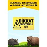 Atlas Elektrıklı Cıt Uyarı Levhası 10 Adet