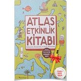 Atlas Etkinlik Kitabı Aleksandra Mizielinska - Daniel Mizielinski + Alfa Moda Lisanslı Kalem