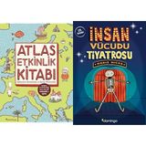 Atlas Etkinlik Kitabı İnsan Vücudu Tiyatrosu -2 Kitap Set