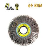 Atlas Flanşlı Mop Zımpara 165x50x44 - P60 Kum Kırmızı