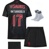 Atlas Global Benfica Kerem Aktürkoglu Çocuk Futbol Forma 4 'li Set Forma ve Şort - 0Siyah - 9 - 10 Yaş
