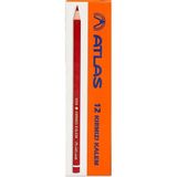 Atlas Kırmızı Renkli Kurşun Kalem 12 Li Kutu (2132480001)