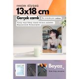 Atlas Sanat Galerisi 20Mm Çerçeve Camlı 13X18 Cm Fotoğraf Resim Çerçevesi Ayaklı Veya Duvara Asma Yatay-Dikey
