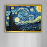 Atlas Sanat Galerisi 20mm Çerçeve, Poliresin, Mat PVC Kaplamalı, Fotoğraf Puzzle Belge Çerçevesi, Beyaz, 33x48/34x48/35x50/48x68/50x70 cm, Yatay/Dikey Asılabilir (Altın, 48x66)