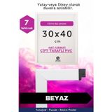 Atlas Sanat Galerisi 21Mm-30X40 Cm Mat Pvc Li Camsız Fotoğraf Puzzle Belge Çerçeve Yatay Dikey Asılabilme.