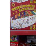 ATLAS TOYS Neşeli Bambu Çubuklar 300 parça