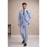 AtlasGiyim Erkek Slim Fit Yelekli Takım Elbise (Yenisezon 2026)