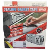 ATLASTEK METAL 3x10.mm / 20.mt Kapı Pencere Soğuk Toz Geçirmez İzolasyon Fitil Conta Bant
