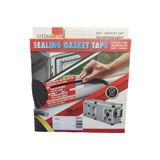 ATLASTEK METAL 3x15.mm / 20.mt Kapı Pencere Soğuk Toz Geçirmez İzolasyon Fitil Conta Bant