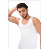 #Atlet Esnek Günlük Nefes Alan Ter Emici Kaliteli Sismen03 Beyaz Penye 3'Lü Erkek Atlet