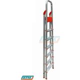 ATM ATEŞ ALMERA 6+1 TEK ÇIKIŞLI ALUMİNYUM MERDİVEN