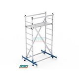 Atm Merdiven 250*60*150 Tek Parça İskele 80x25 Gri