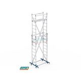 Atm Merdiven 300*60*150 İki Parçalı İskele 80x25 Gri