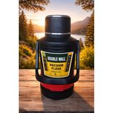Atmaca 2,5 Litre (2500 Ml) Paslanmaz Çelik Termos – 48 Saat Isı Koruma, Çift Duvarlı Vakumlu, Büyük Boy, Kamp Ofis Seyahat - 2,5 lt