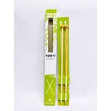 Atmaca Tuhafiye Kartopu Japon Bambu Şiş 8 Numara Bamboo Ahşap Örgü Şişi