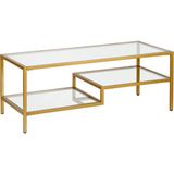 Atolly Home Gold Orta Sehpa - Altın
