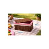 Atölye Artı 1 Piknik Sepeti / Rattan Piknik Sepet